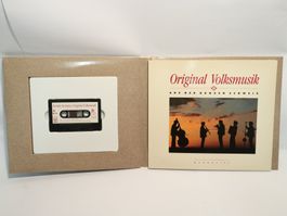 Buch & Musik Kassette Volksmusik aus der Schweiz neuzustand