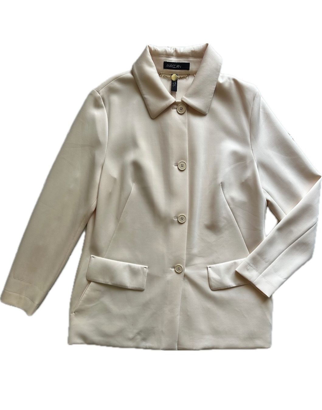 Marc Cain Jacken: Marc Cain Blazer Damen 38 creme – Gebraucht aus Liestal von Ballybs