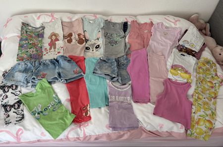 Sommer Kleiderpaket, Grösse 122/128