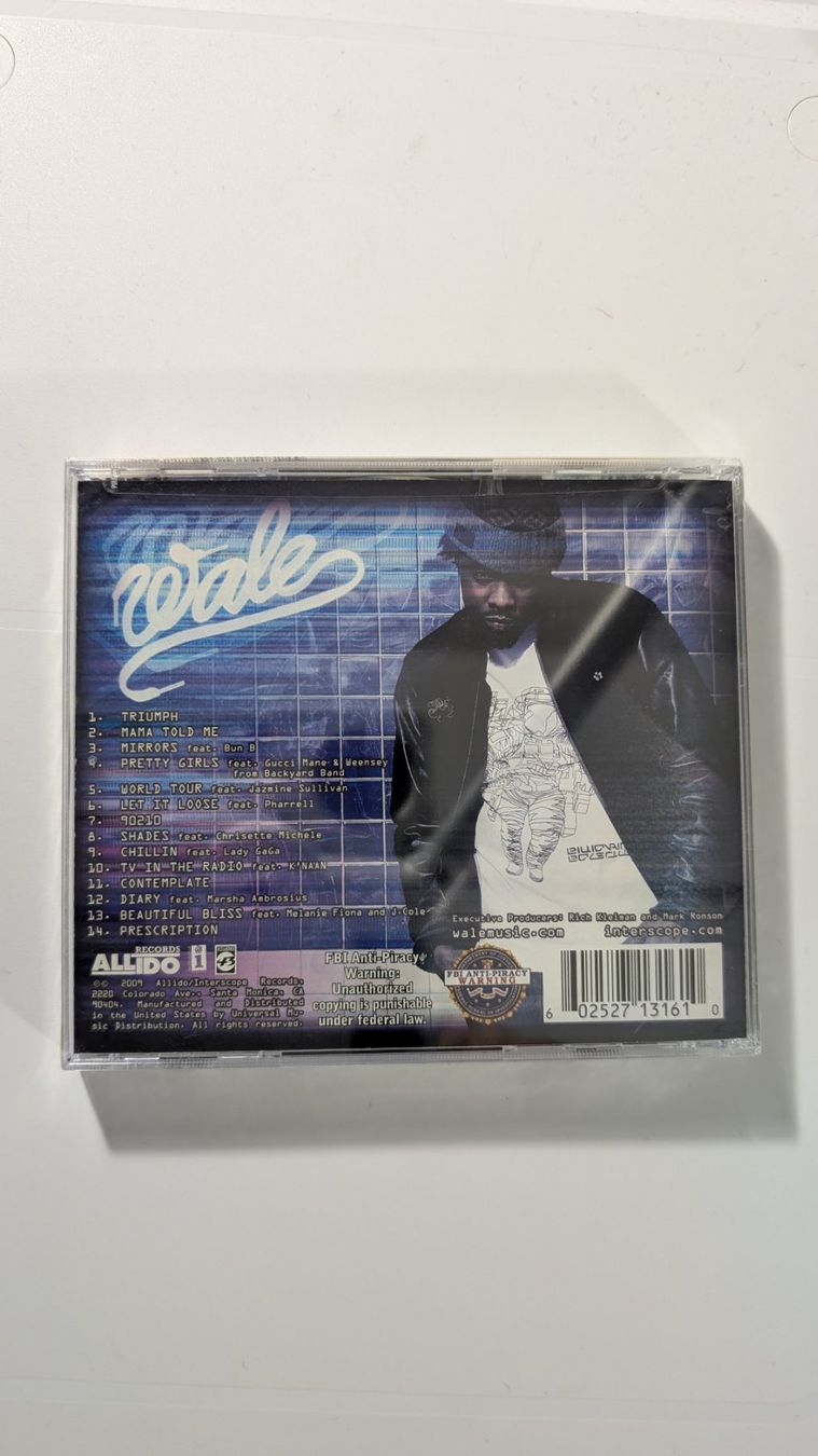 CD: Wale - Attention Deficit – Nuovo e nell'imballaggio originale da Baar venduto da Arthur_Fooksayk 1