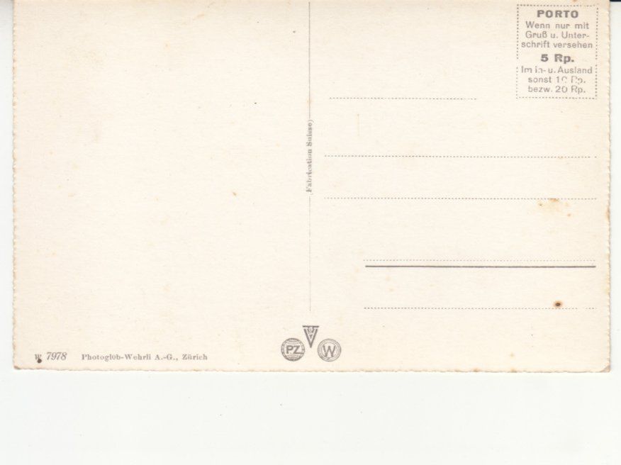 Cartoline postali: Rheinfall ca. 1950 – Usato da Bürglen TG venduto da StampGraf 1