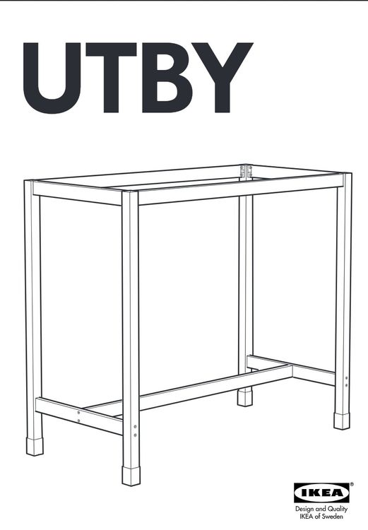 Stehtisch IKEA Utby Kaufen auf Ricardo