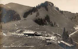 Bretaye - La gare et le Chamossaire