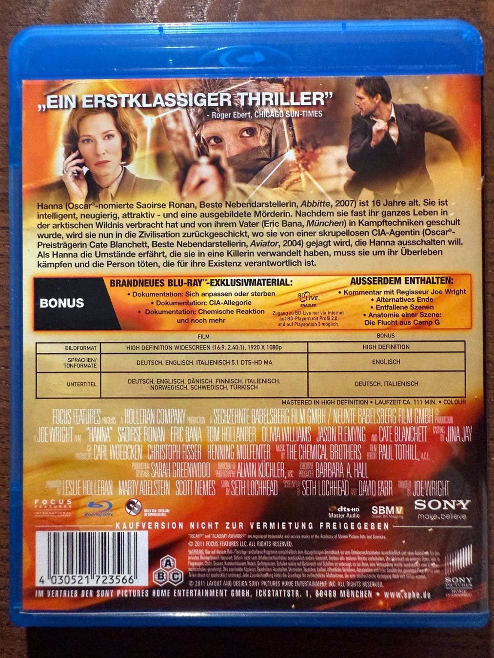 Alle DVDs: Wer ist Hanna? – Gebraucht aus Zürich von Blu-ray_ZH 1