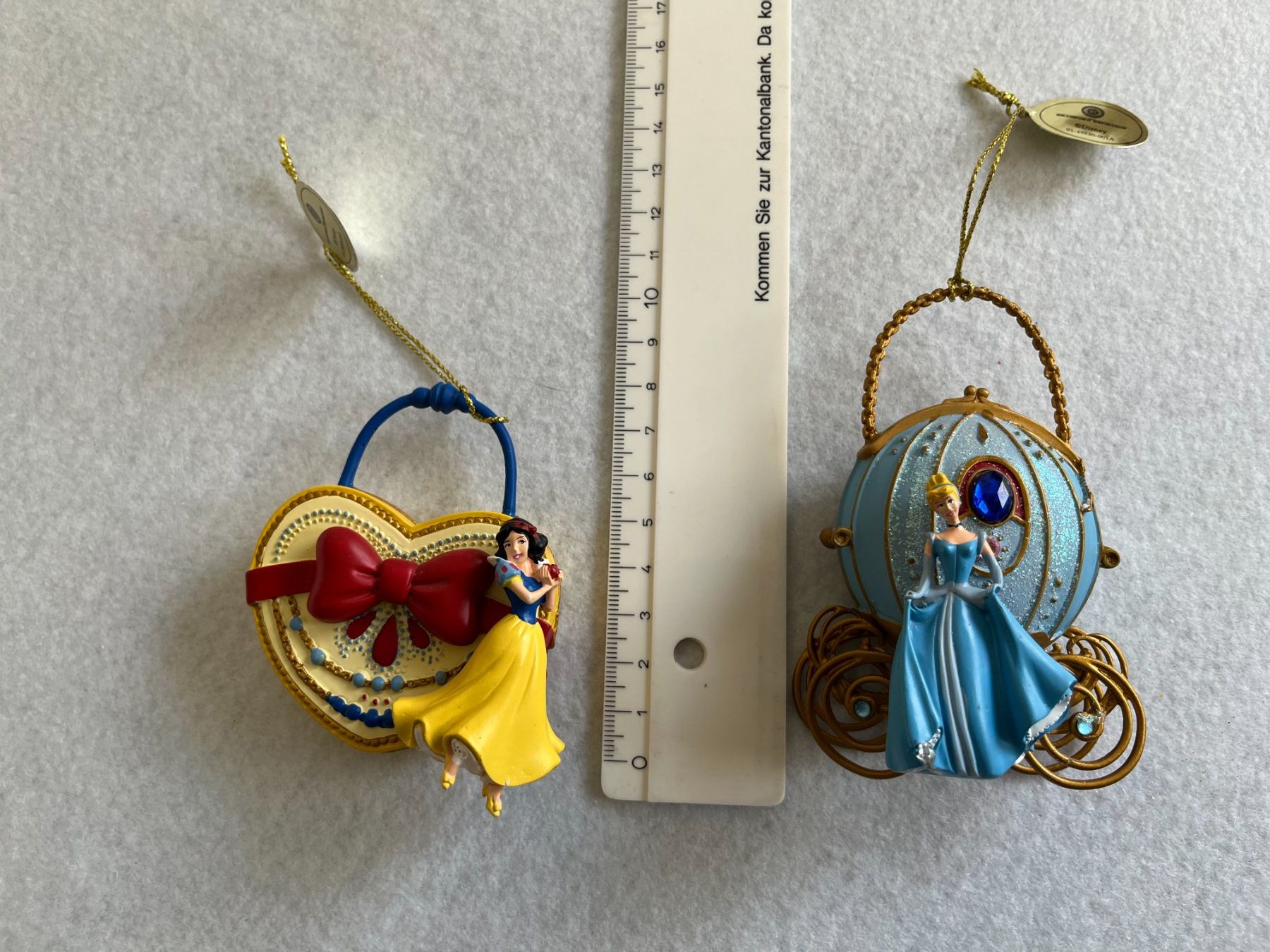 Disney Tutte le decorazioni: Disney Schmuck, Schneewittchen & Cinderella Set – Nuovo (secondo la descrizione) da Altendorf venduto da herkules74 2