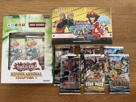 Verschiedene Sealed Yu-Gi-Oh Produkte