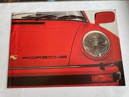 Porsche 911 SC / Carrera + Turbo Prospekt - Selten