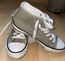 Trendige Khaki High-Top Sneaker, Grösse 39 - Top Zustand!