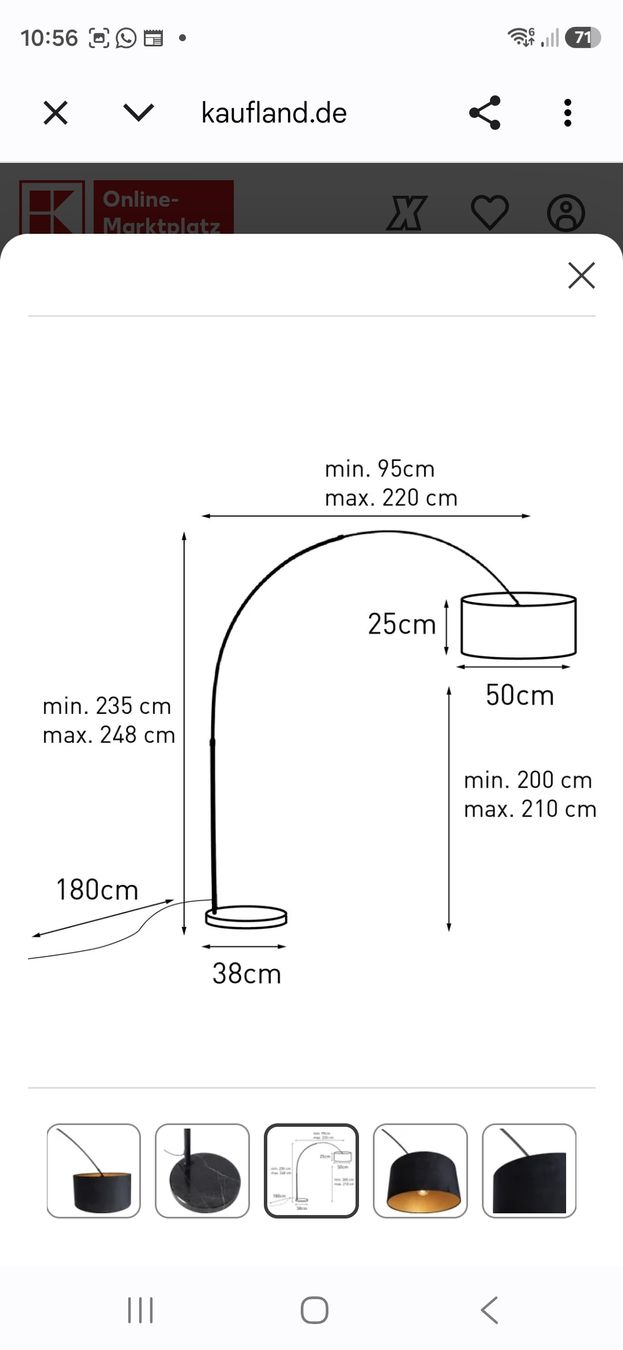 Lampen: Stehlampe – Neu und originalverpackt aus Kreuzlingen von BeatWeber01 3