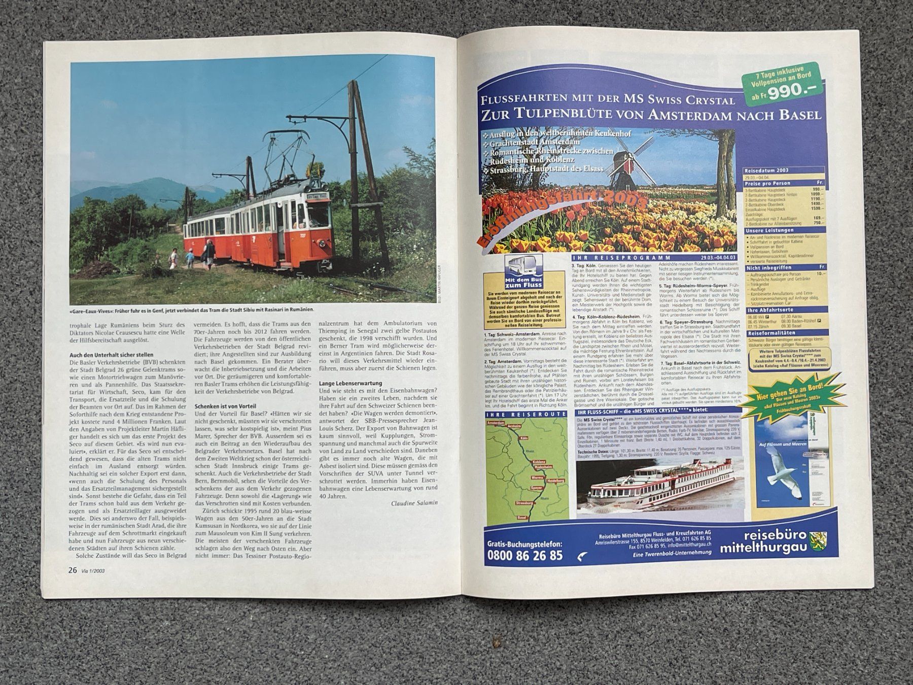 Riviste & Magazine: Via Zeitschrift VÖV SBB PostAuto BVB TPG LLB SBB Cargo – Nuovo (secondo la descrizione) da Bern venduto da AWiBe 2