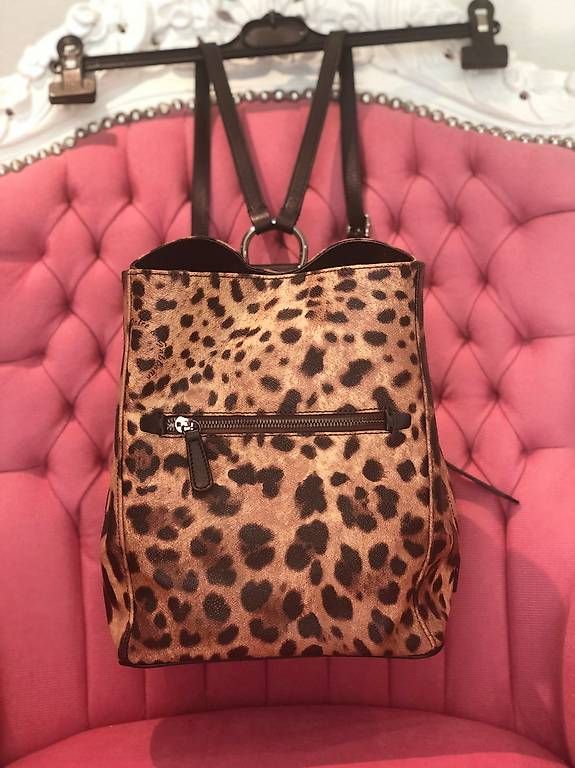 Sacs à dos: Dolce & Gabbana leopard leather backpack – D'occasion à Pfäffikon SZ par Netiretta 1
