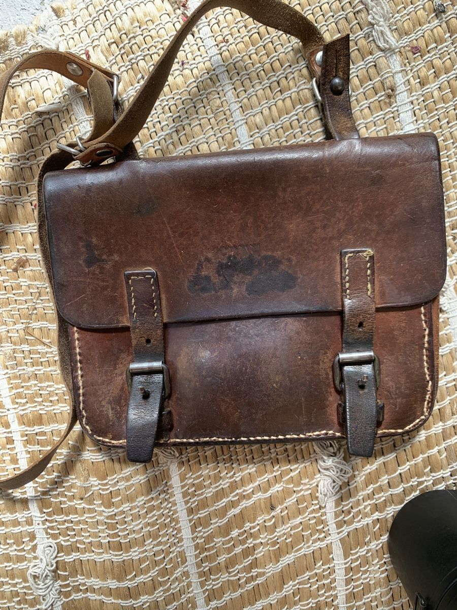 Schweizer Armee Taschen: Alte Post-Tasche der Schweizer Armee Vintage – Defekt aus Rorschacherberg von raf_2ll8