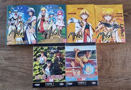 Pack Anime - Magi + Yu Yu Hakusho - 162 Episodes - 28 DVD