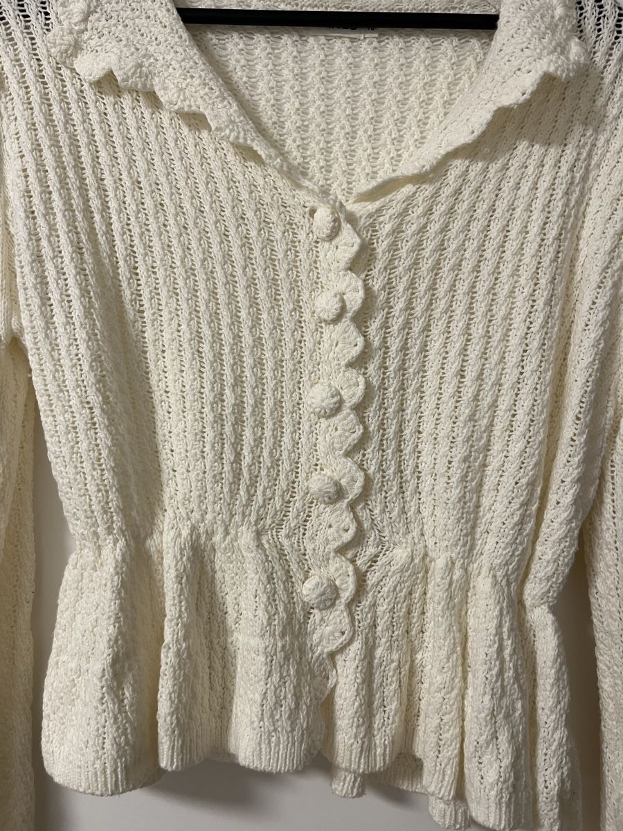 Maglioni & Felpe: Strickjacke, creme, neuwertig! – Nuovo (secondo la descrizione) da Möhlin venduto da eny_lsk7 1