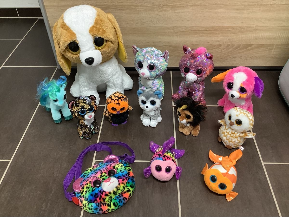 Bambole: Tolle Ty Beanie Sammlung mit Handtasche – Usato da Brugg AG venduto da Sweety_pie