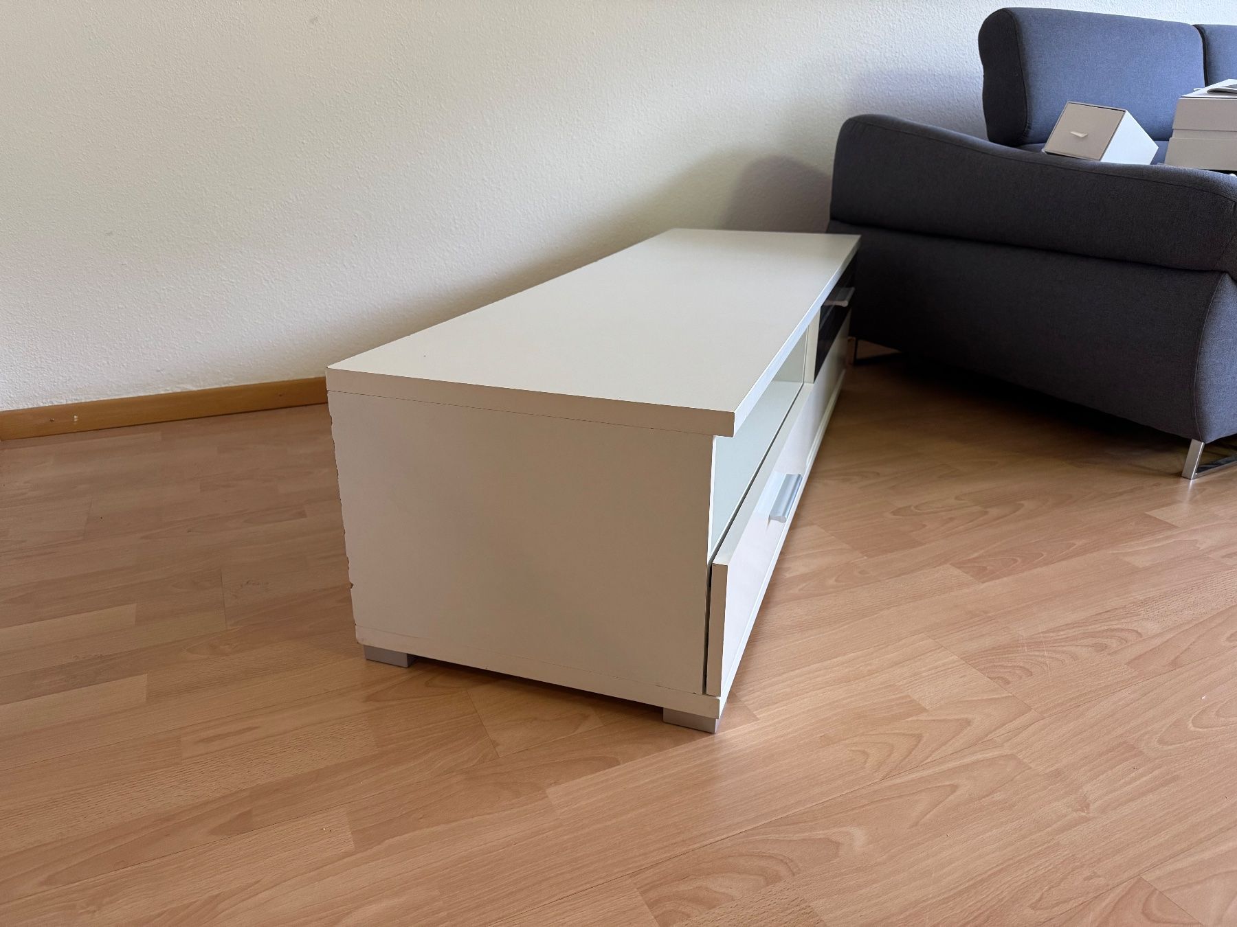 Mobili TV: Sideboard, Fernsehmöbel, weiss, grau – Usato da St. Gallen venduto da cedisells 2