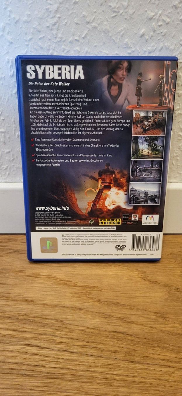 Sony Giochi: PS2 - Syberia – Usato da Münsingen venduto da Heroism2010 1