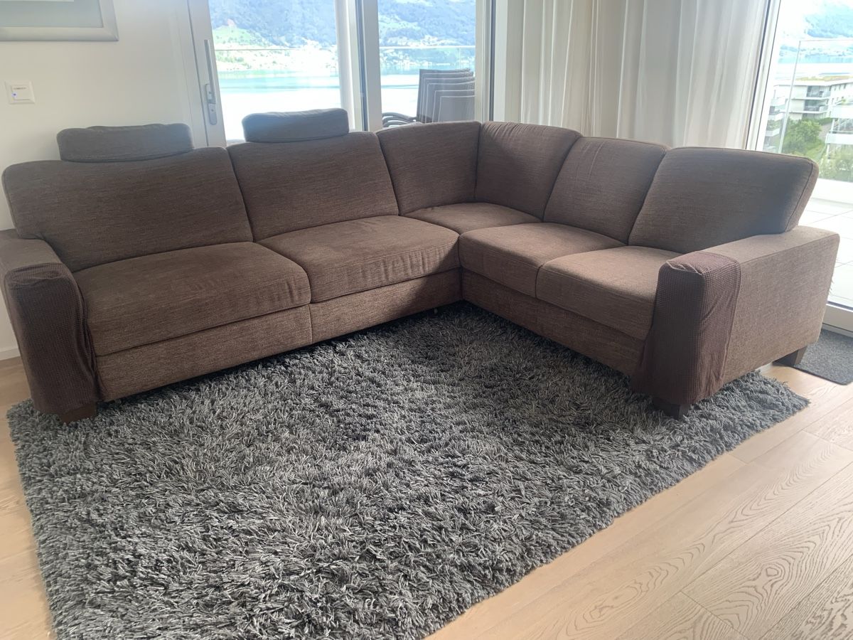 Divani: Ecksofa braun mit Schlaffunktion (Siehe Fotos) – Usato da Immensee venduto da vgitter 3