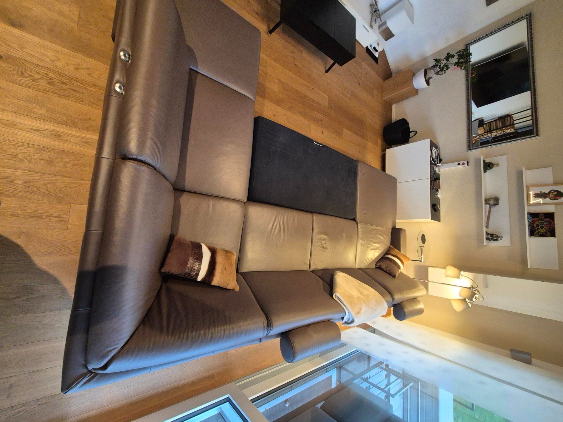 Sofas: Ecksofa Beldomo echt Leder braun – Gebraucht aus Möriken AG von rog_wwk9 2