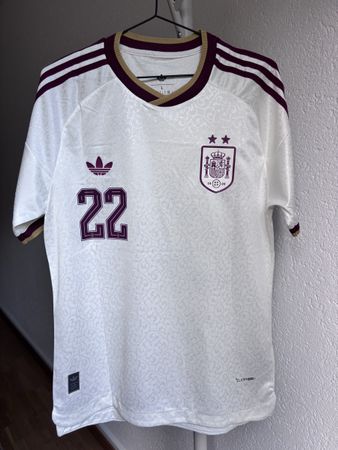Fussballtrikot Spanien Cubarsi Nr. 22 Grösse L
