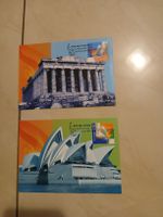 Enveloppes premier jour JO Sydney 2000 lot de deux pièces