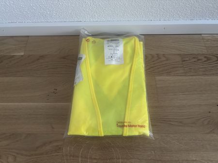 Toyota Warnweste / Sicherheitsweste: neu, originalverpackt