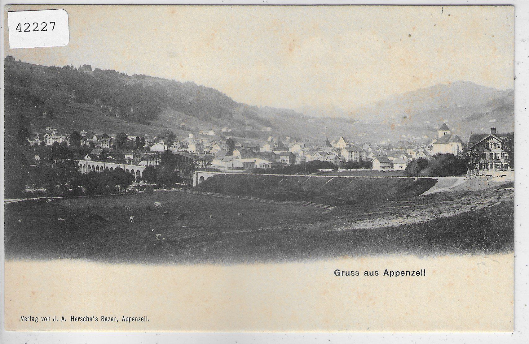 Cartoline postali: Gruss aus Appenzell – Usato da Ettingen venduto da Kartenplanet