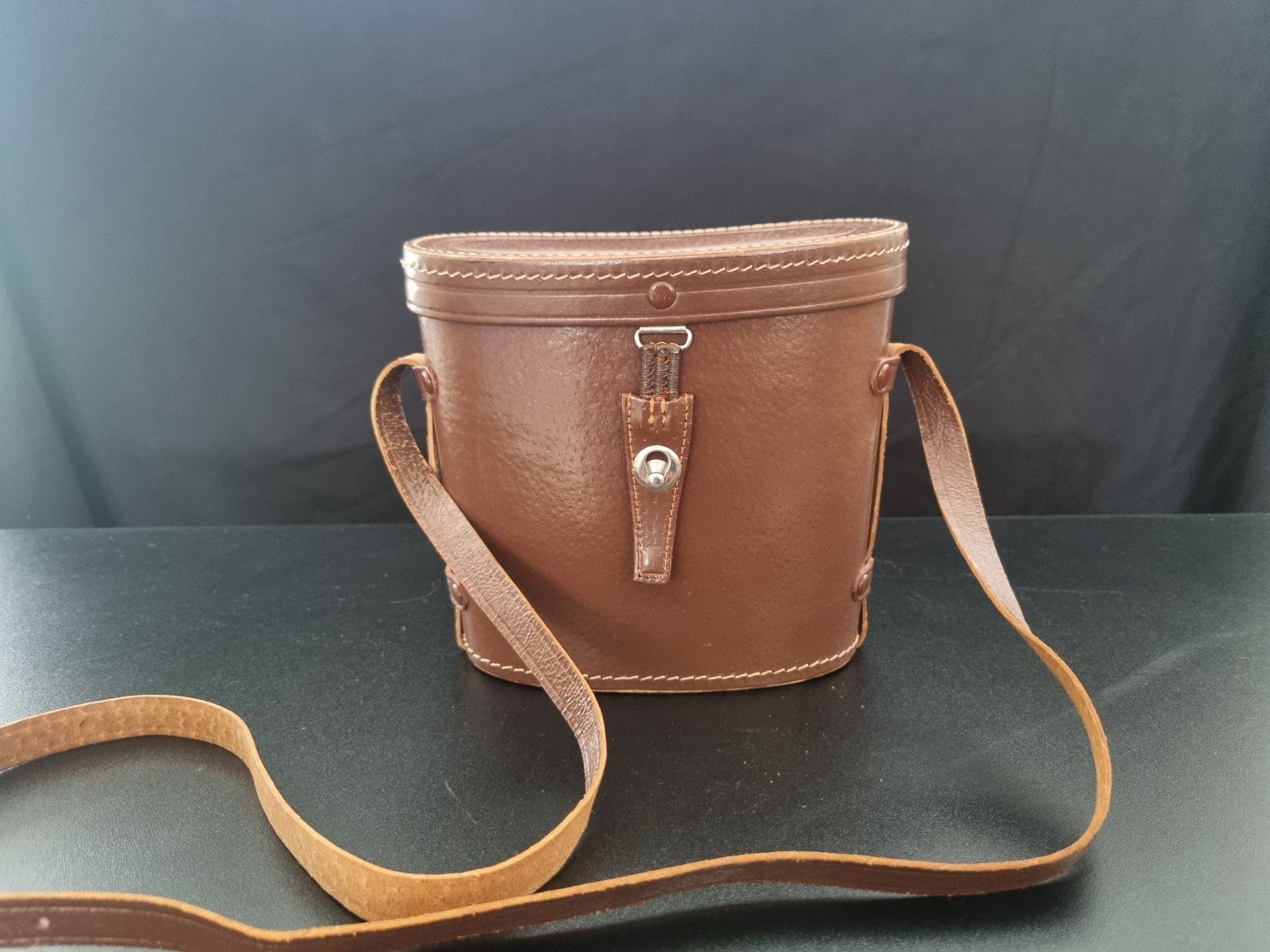 Binocoli: Clover 8x40 Subal Vintage Feldstecher mit Ledertasche – Usato da Lenzburg venduto da freedomky 5