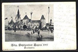 Luzern, Eidg. Schützenfest 1901, Blick 