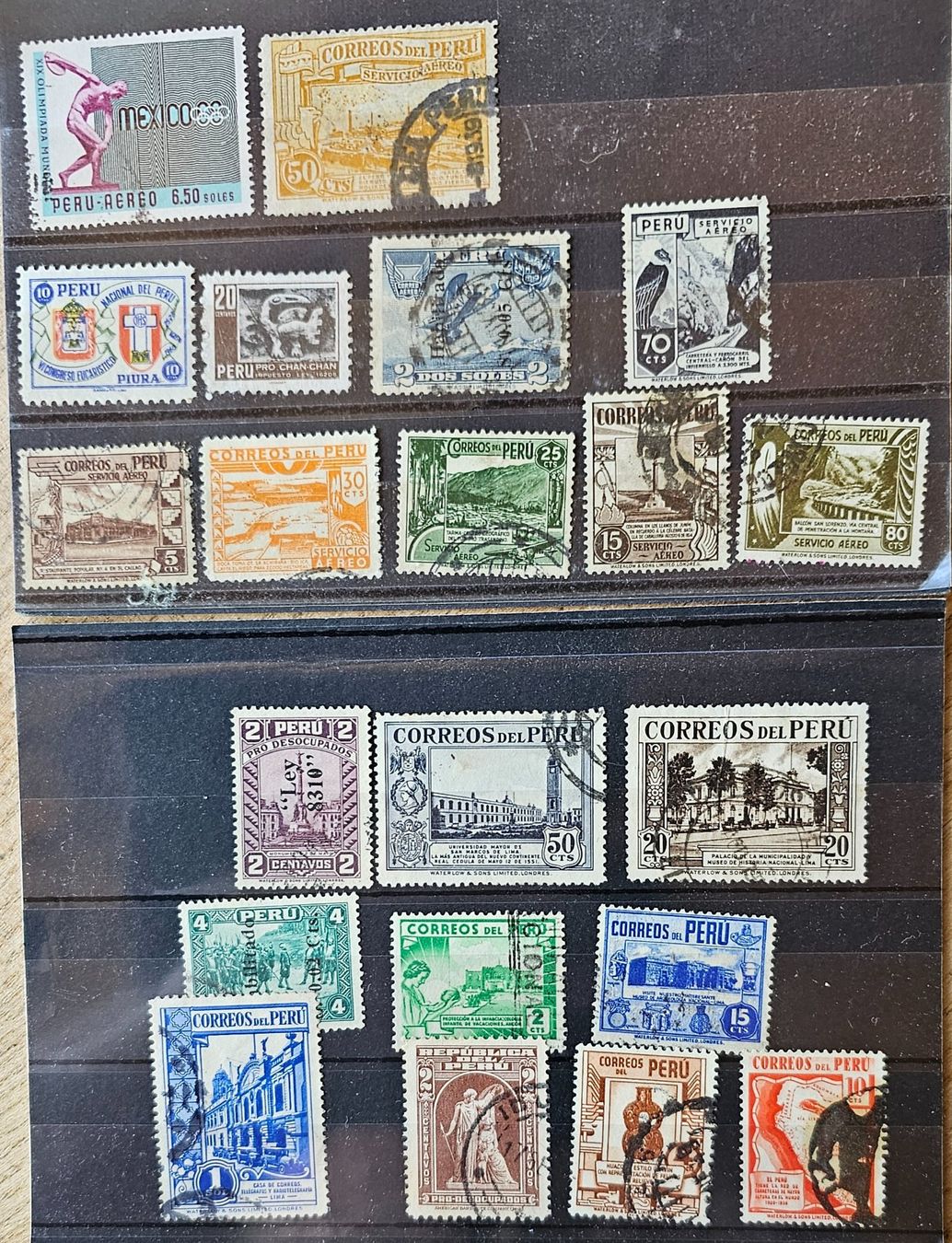 Tous les timbres: PERU  alte Marken – D'occasion à Les Valettes par Nuba1