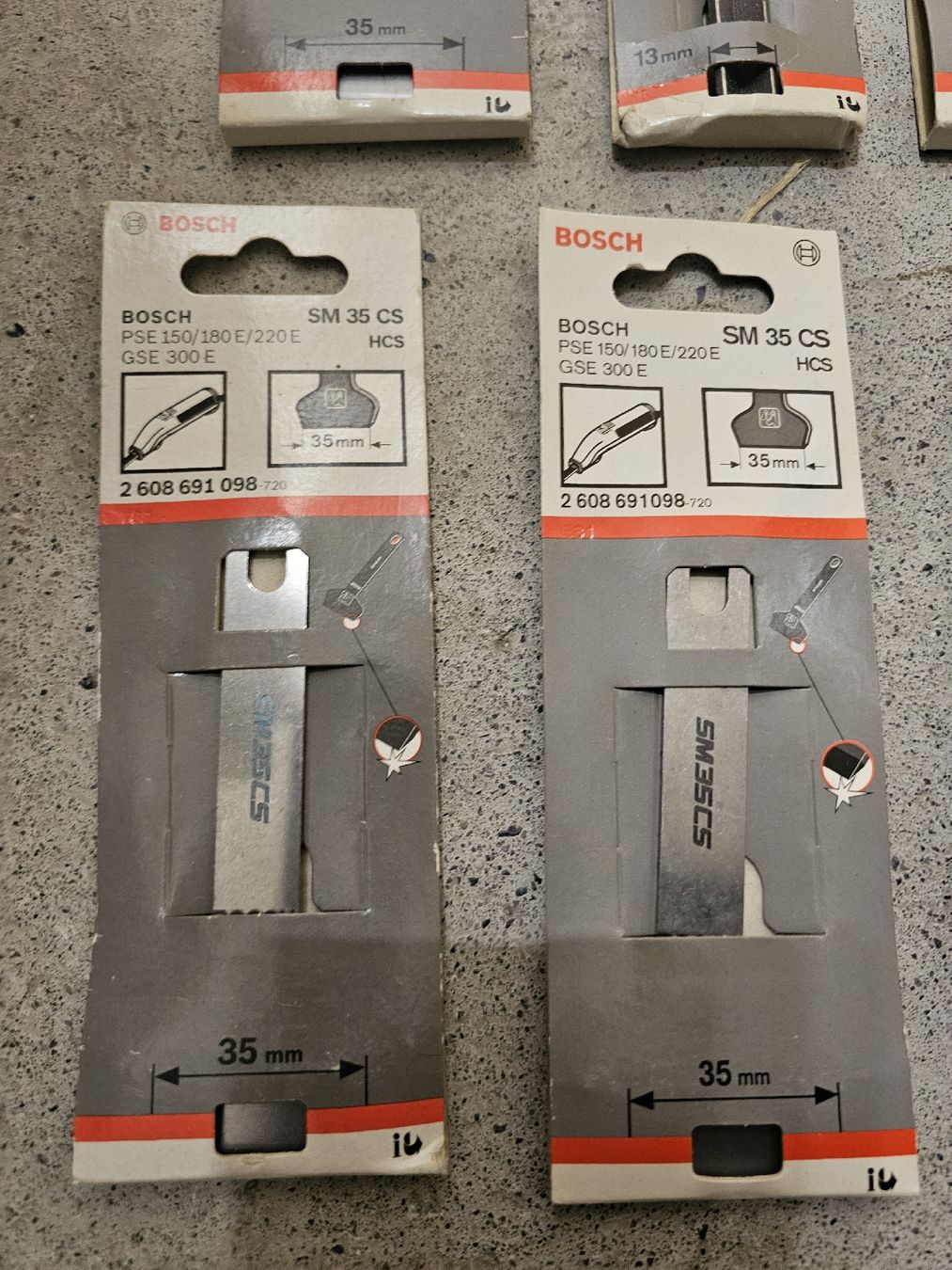 Bosch Tutti gli attrezzi: BOSCH SM 35 CS HCS 35mm Schaber Neu – Nuovo e nell'imballaggio originale da Zürich venduto da -iwan- 2