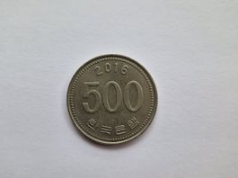 500 won Südkorea 2016