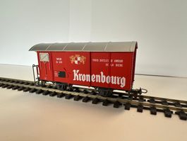 Bemo - MOB Gk 509 - Gedeckter Güterwagen "Kronenbourg"