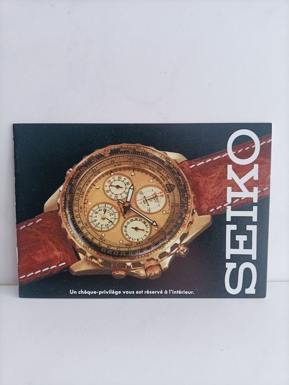 Catalogue Montres Seiko 2006/2007, 100 Pages Avec Tarifs, Très Bon état, Collectionneur