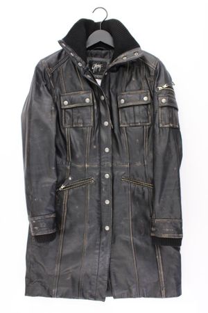 Gipsy Ledermantel Gr. M schwarz