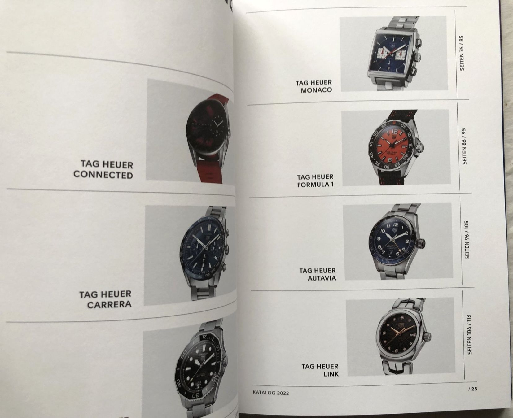 Libri: TAG HEUER - Katalog 2022 – Nuovo (secondo la descrizione) da Schaffhausen venduto da durruti 2