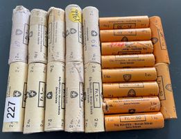 (Nr. 227) 20 Stück Originalrollen 1+2 Räppler