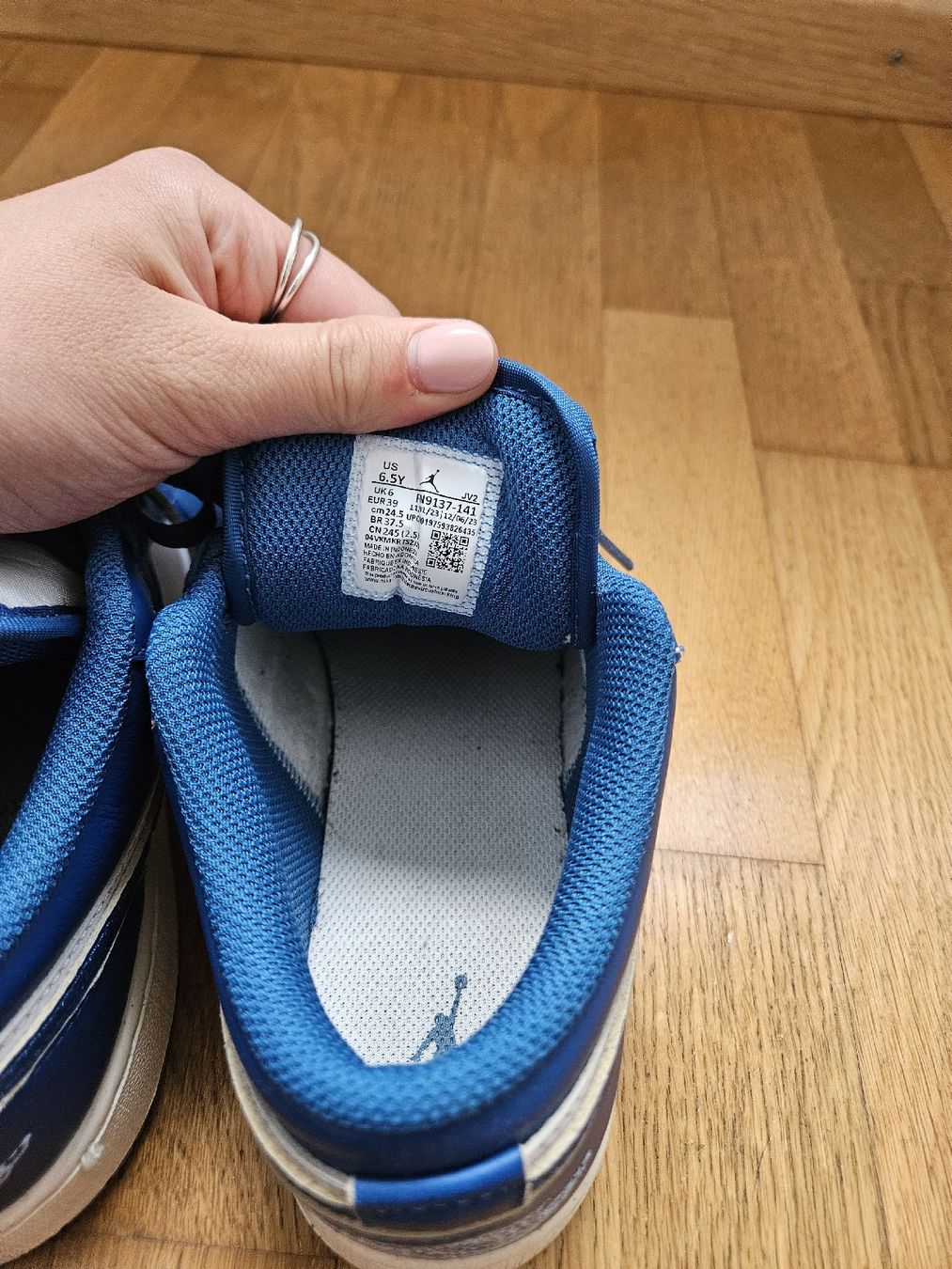 Jordan Scarpe da uomo: Nike Air Jordan blau Gr. 39 – Usato da Honau venduto da jes_2pwp 4