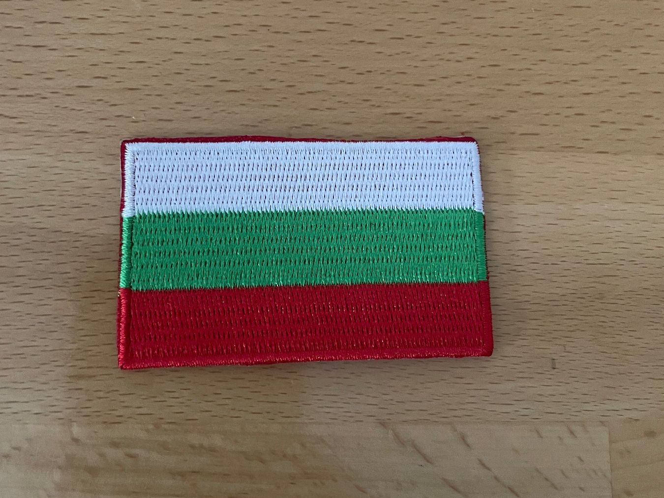 Patches: Bulgarien Flagge Patch Sticker Aufnäher – Neu (gemäss Beschreibung) aus Horn von abutre72