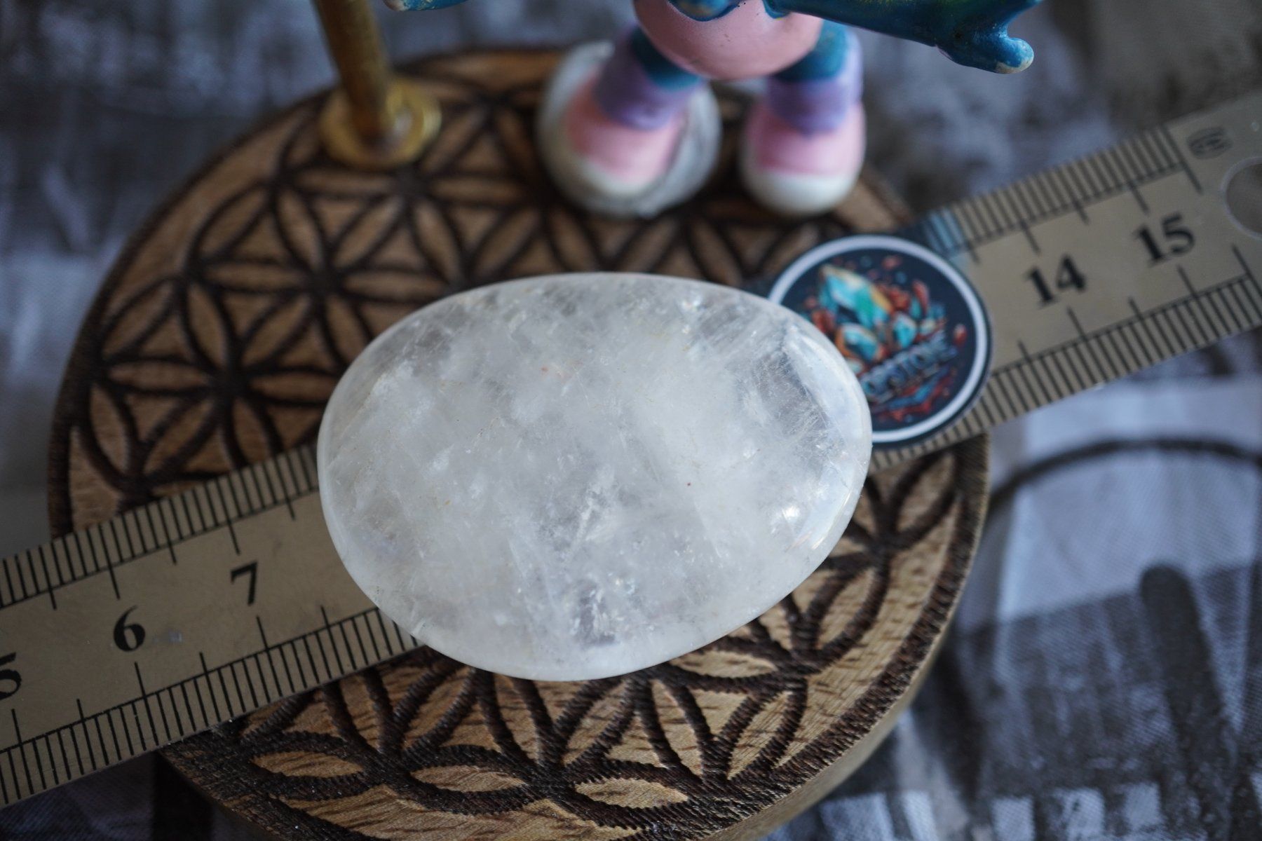 Minerali & Pietre curative: Bergkristall    Scheibenstein      ab 1.-    Aus  Räumung – Nuovo e nell'imballaggio originale da Eschenbach SG venduto da topstone 4