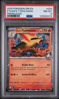 Pokemon Ethans Typhlosion 034 PSA 8