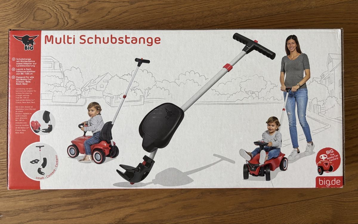 Big Fahrzeuge für Kinder: BIG Multi Schubstange | neu und originalverpackt – Neu und originalverpackt aus Rombach von rbr5000 2