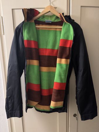 Orginal Burger King Jacke mit Buntem Fleece (NEU)