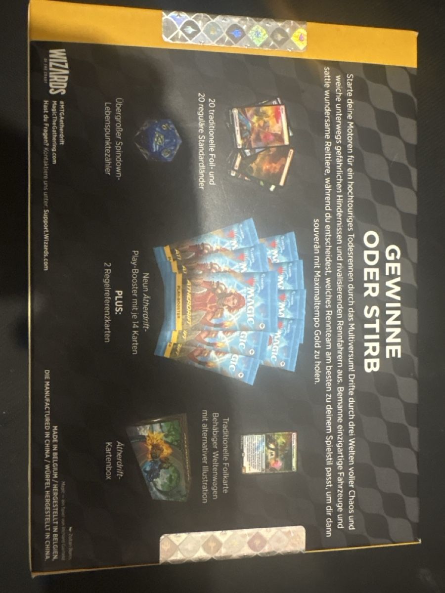 Magic The Gathering Carte collezionabili: Magic The Gathering Ätherdrift Bundle Deutsch OVP – Nuovo e nell'imballaggio originale da Emmenbrücke venduto da Dr.Stone 1