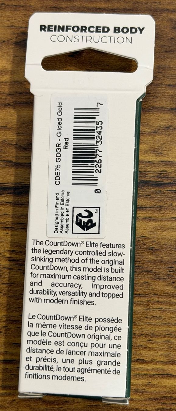 Rapala Köder: Rapala Countdown Elite - 7.5cm 10g #24 – Neu und originalverpackt aus Widnau von Fishingtackle_Oggy 1