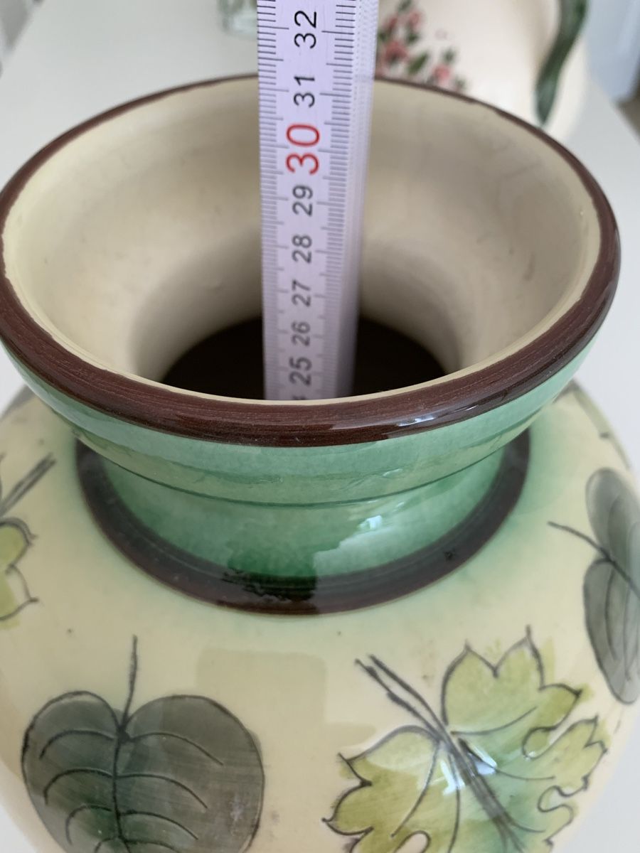 Vasi & Recipienti: Grosse Bodenvase mit schönem Blumenmuster -  K3 – Usato da Erlenbach ZH venduto da Ritschly 3