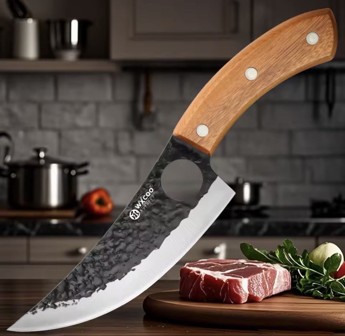 Coltelli da cucina: mini Küchenmesser mit Holzgriff – Nuovo e nell'imballaggio originale da Arbon venduto da clothes187