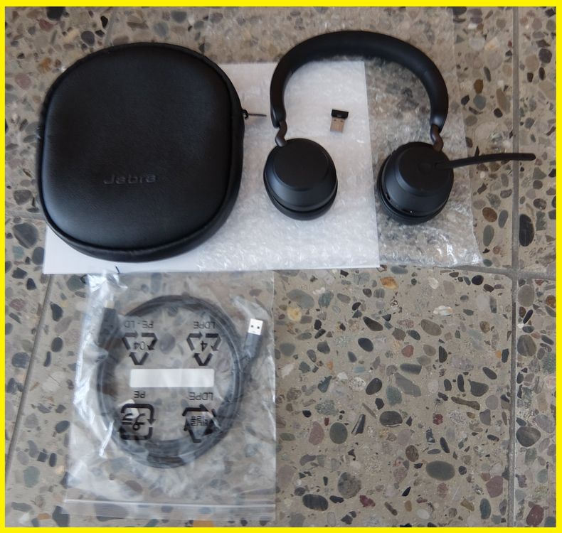 Jabra Kopfhörer: Jabra Evolve2 65 Kabellos USB-C – Gebraucht aus Basel von Elektronik_Markt