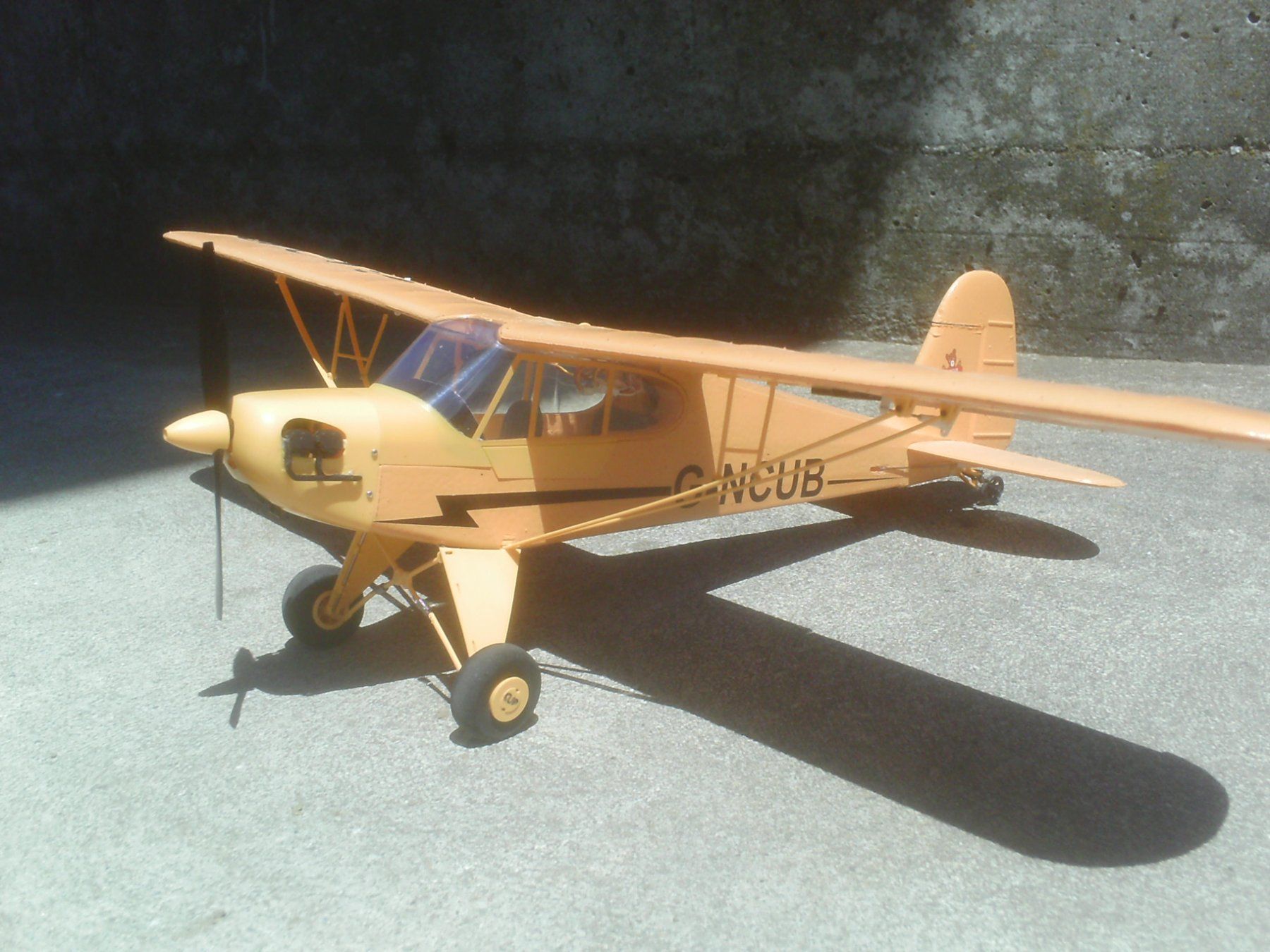 Modellismo RC: Piper Skylark J3, Spannweite 650mm – Usato da Süderen venduto da paeng007 1
