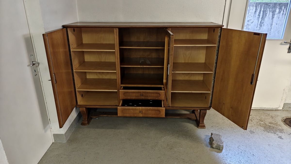 Credenze: Buffet E. Schwarz A.G. Nussbaum, 50er Jahre – Usato da Winterthur venduto da K2538 4